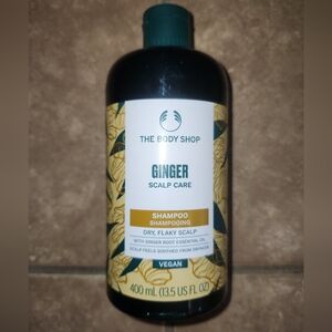 THE BODY SHOP 400ML Ginger Shampoo SCALP CARE ANTU DANDRUFF SHANPOO BRAND NEW
